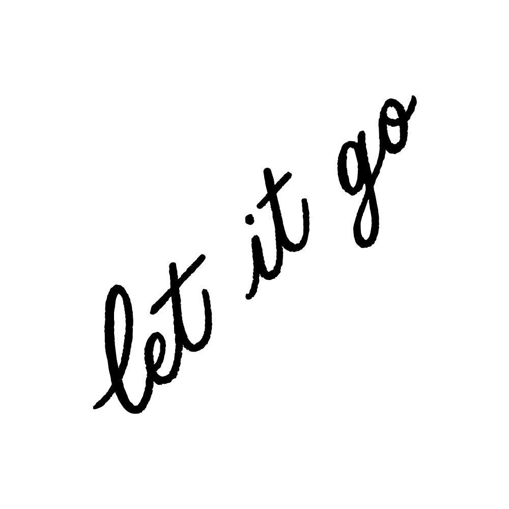Let It Go 1 x 1 in