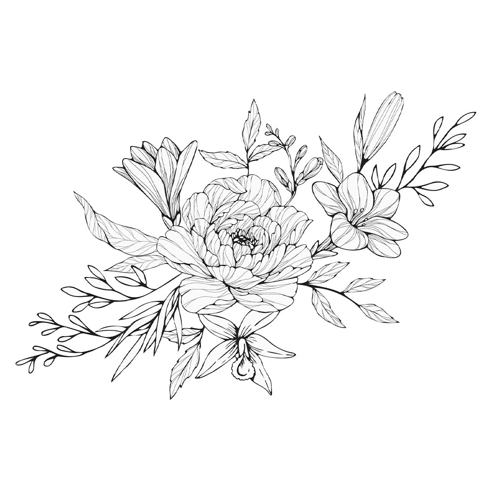 Blossoming Elegance 6 x 4 in