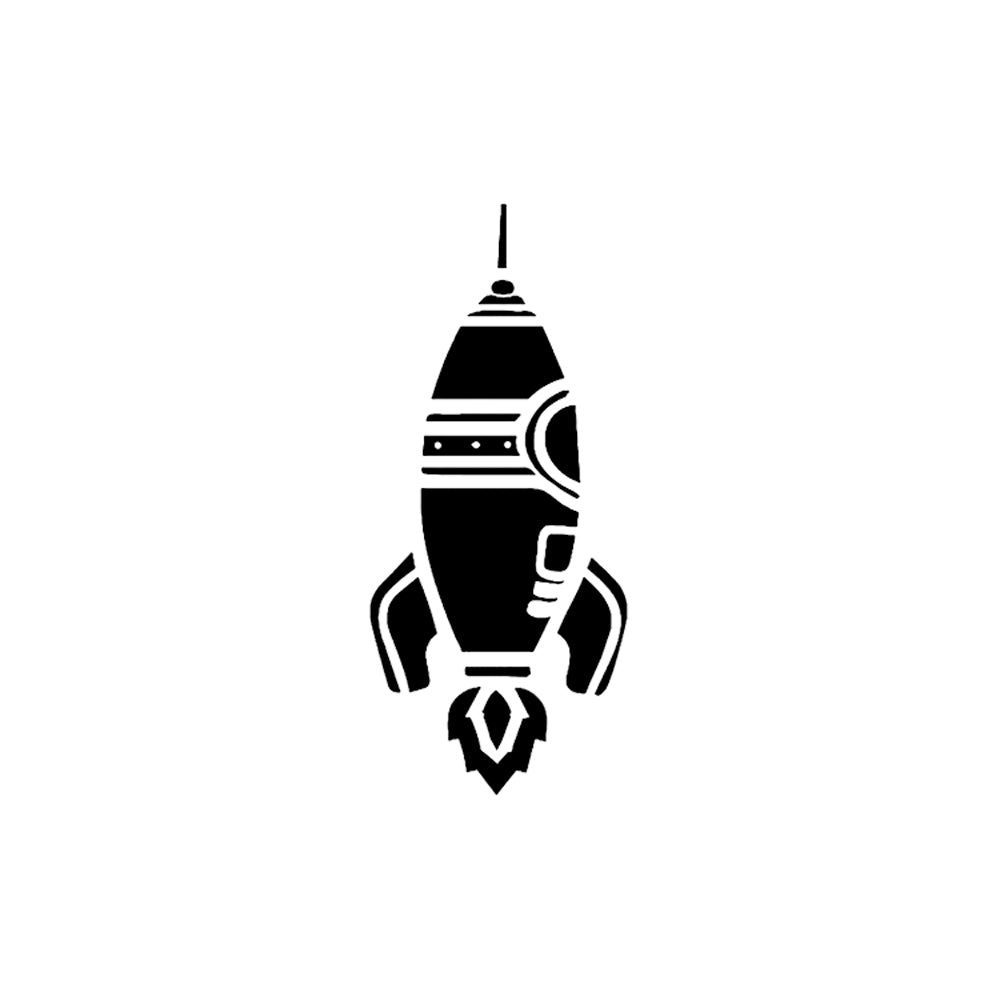 Blast Off 2 x 2 in