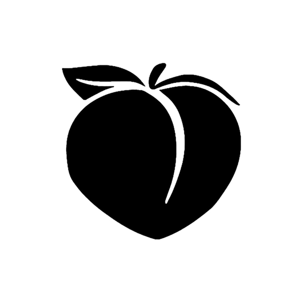 Sweet As A Peach 2 x 2 in