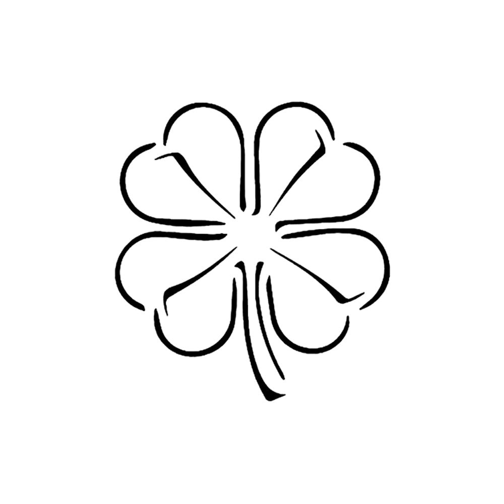 Lucky Clover 2 x 2 in