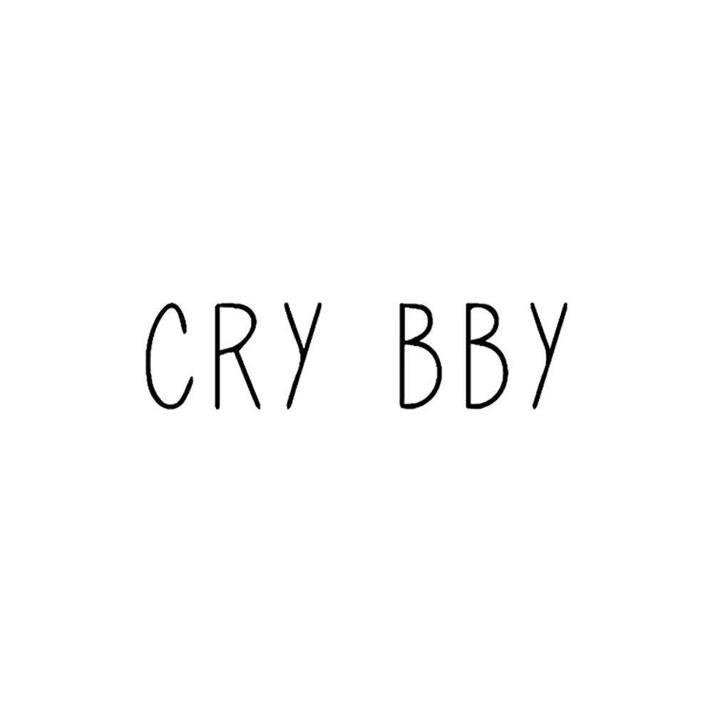 Cry Baby 2 x 2 in