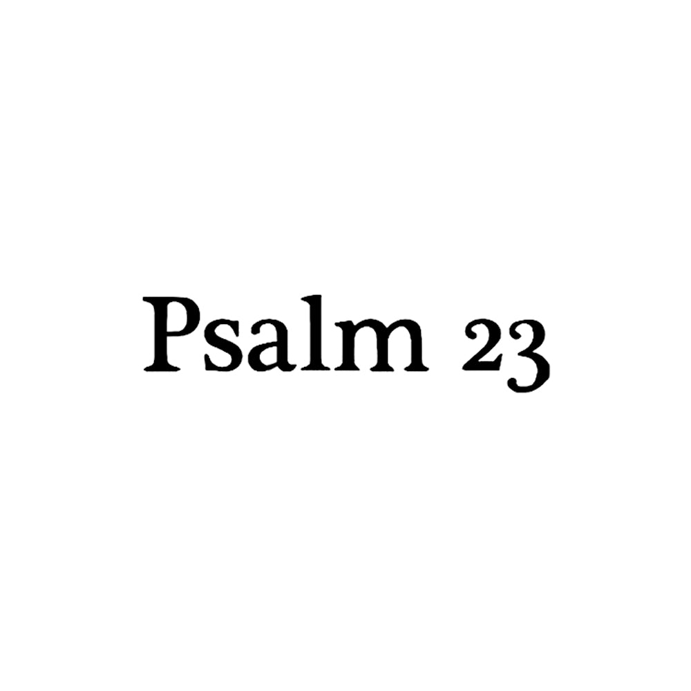 Psalm 2 x 2 in