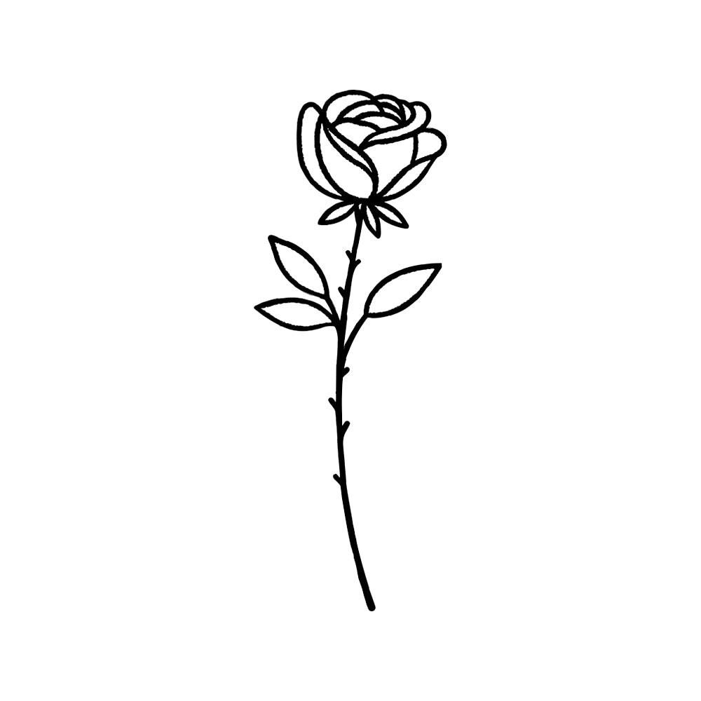 Timeless Rose 3 x 1 .5 in