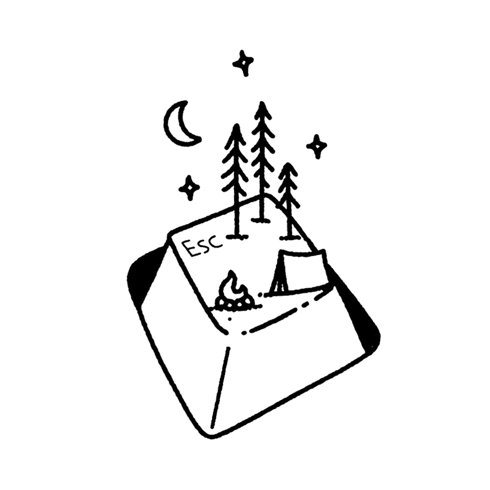 Esc To Nature 3 x 3 in