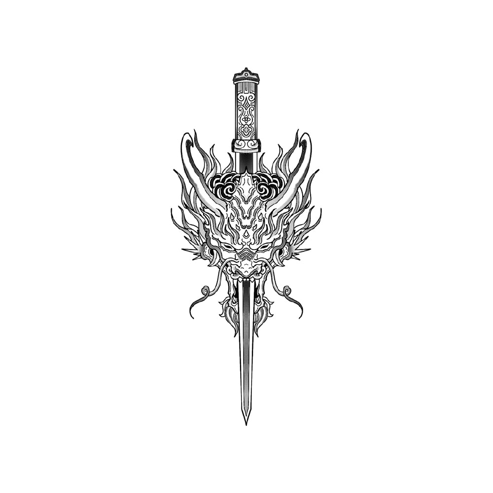Dragonheart Blade 6 x 3 in