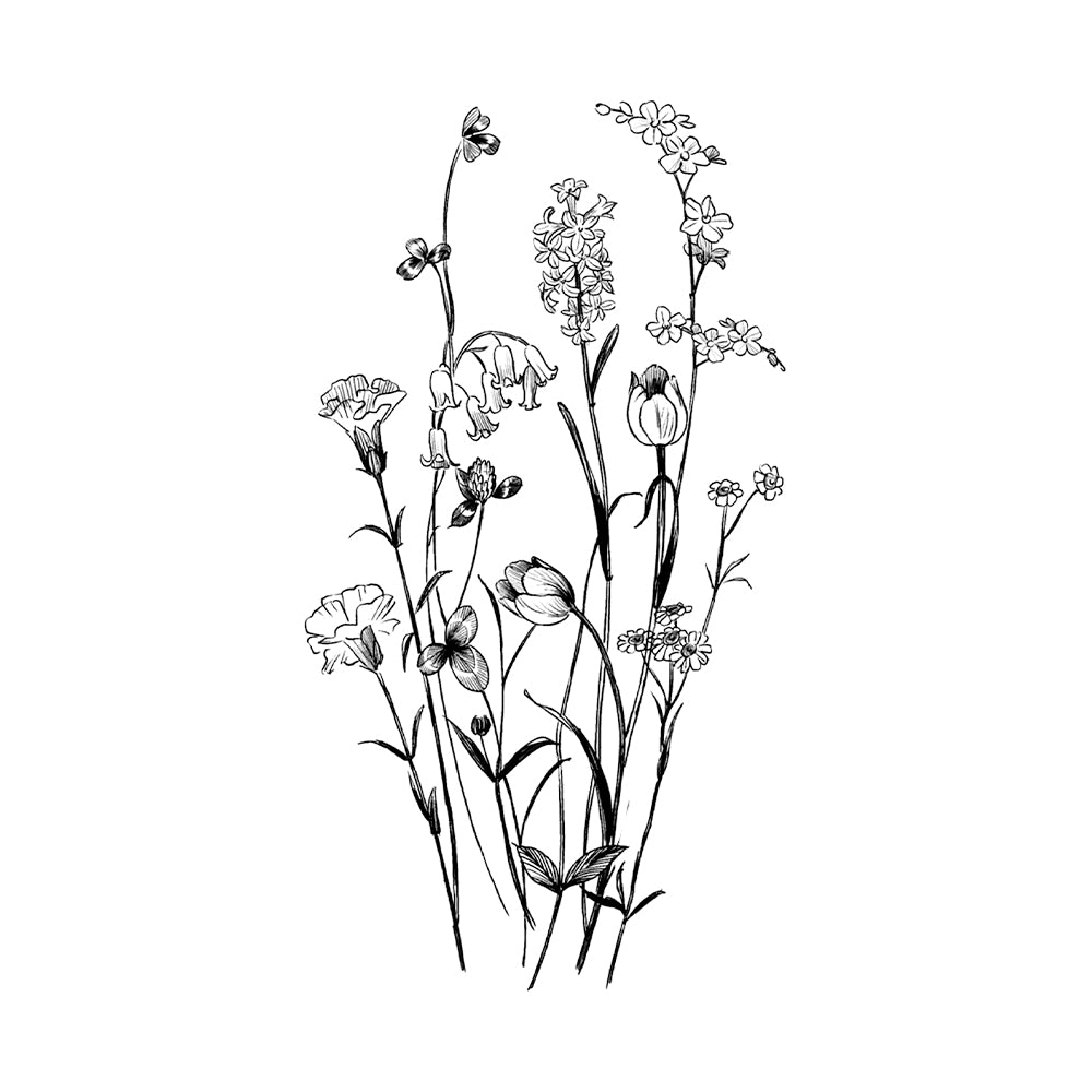 Wild Bouquet 6 x 4 in