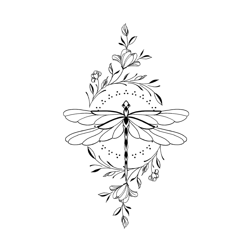 Dragonfly in Bloom 6 x 4 in