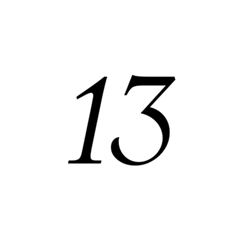 Thirteen Is The Charm 1 x 1 in