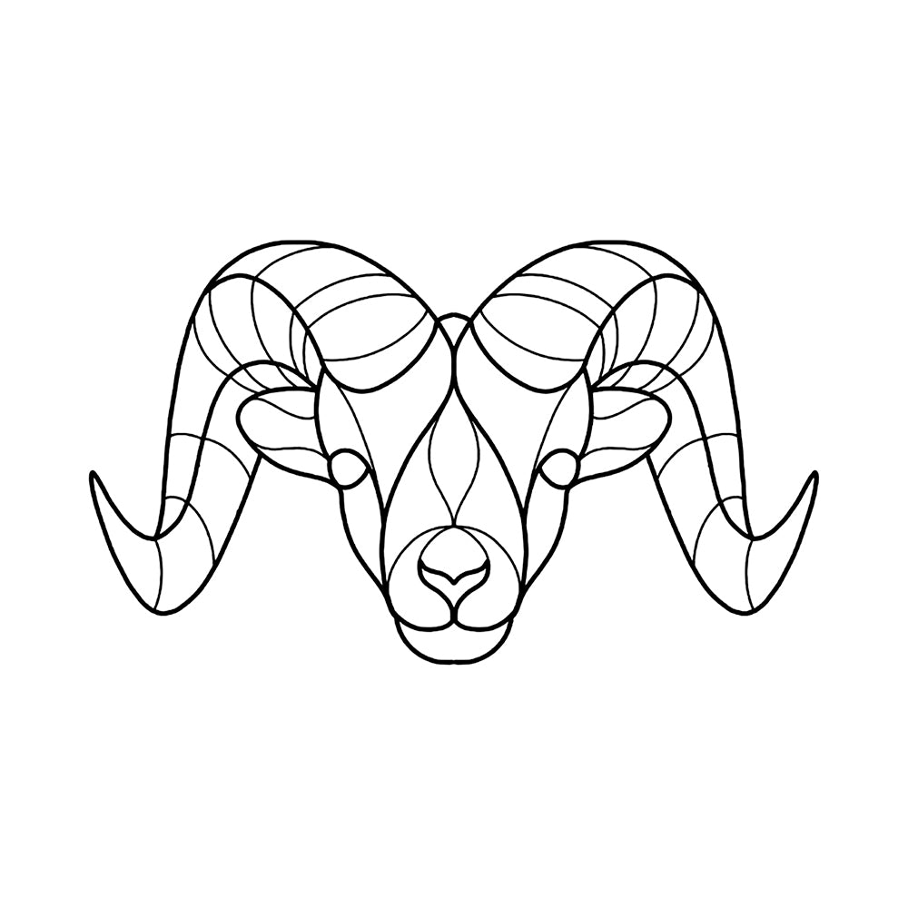 Remus the Ram 4 x 4 in