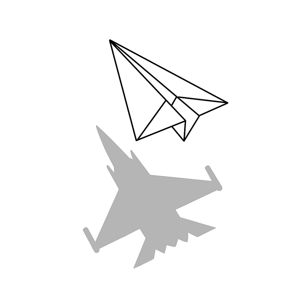 Fly High 3 x 3 in