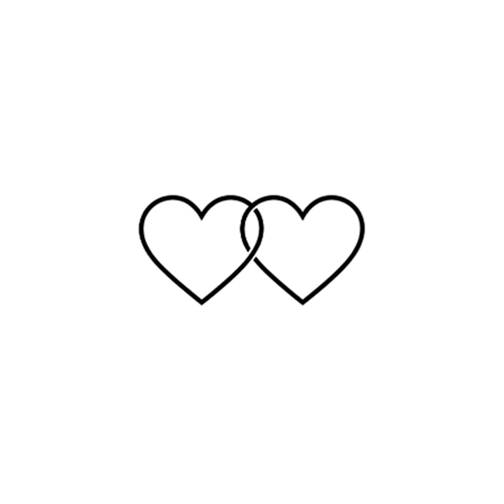 Double Love 1 x 1 in