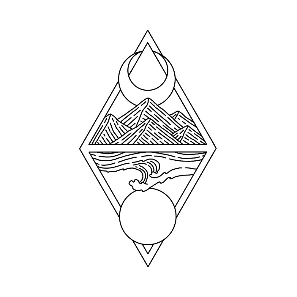 Earthly Horizons 4 x 4 in