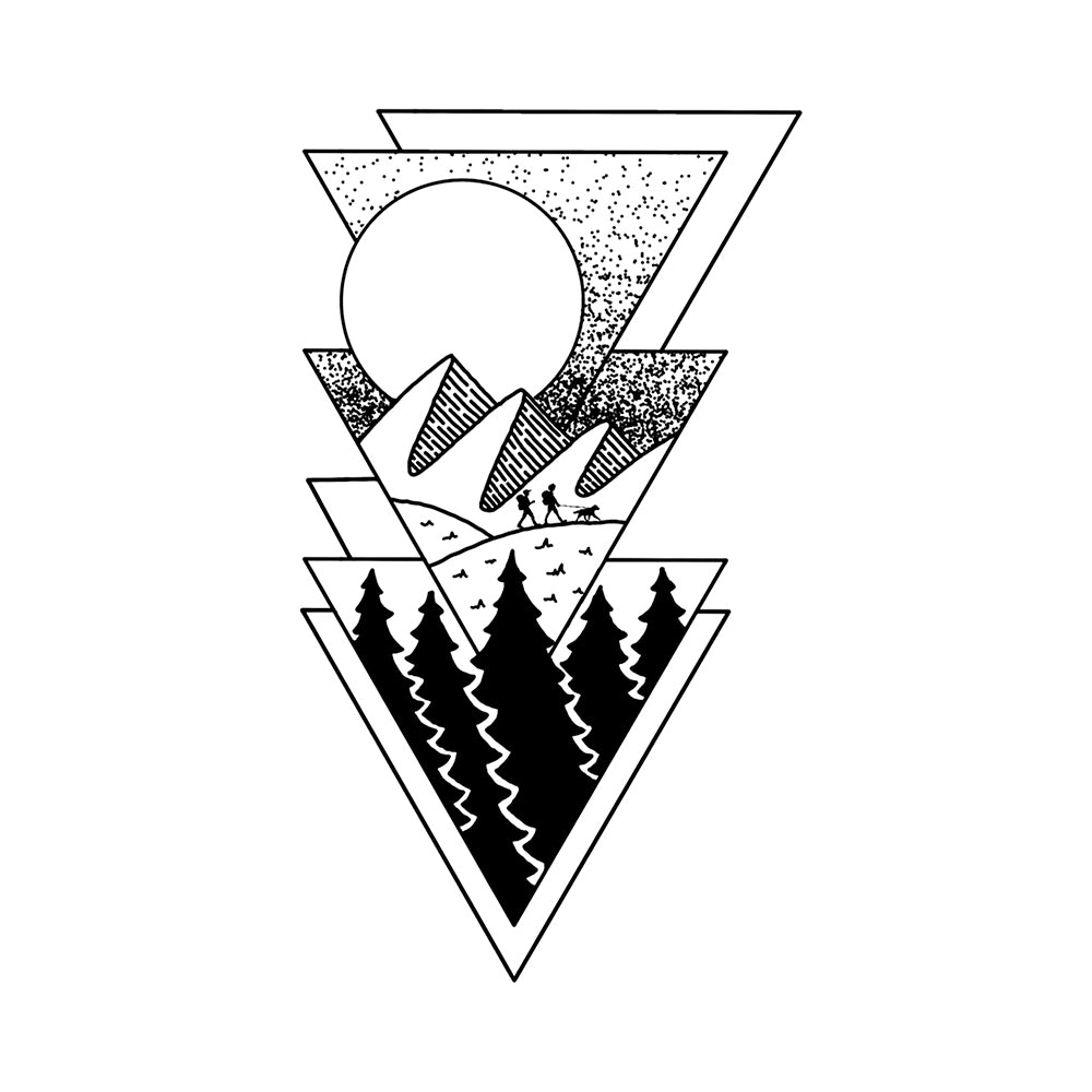 Moonlight Stroll 4 x 4 in