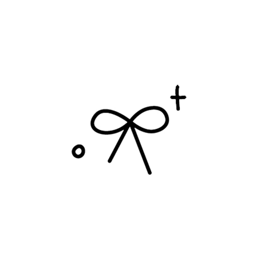 With A Bow 1 x 1 in