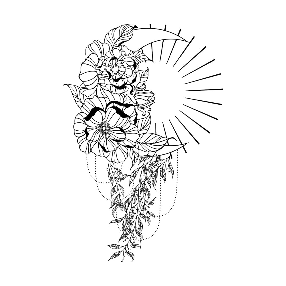 Lunar Eclipse Bloom 10 x 6 in