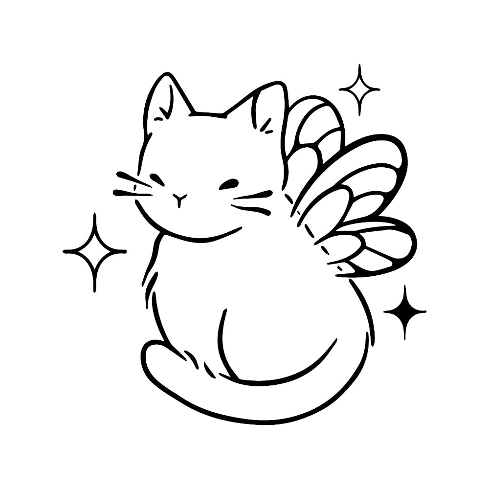 Pawsitive Thoughts 3 x 3 in