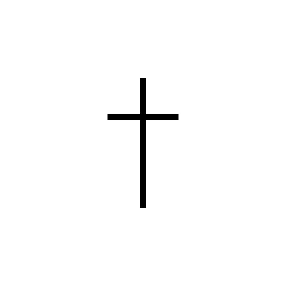 Tiny Cross 1 x 1 in