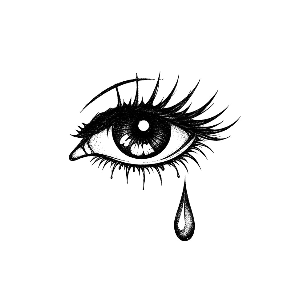 Crying Eye 3 x 3 in