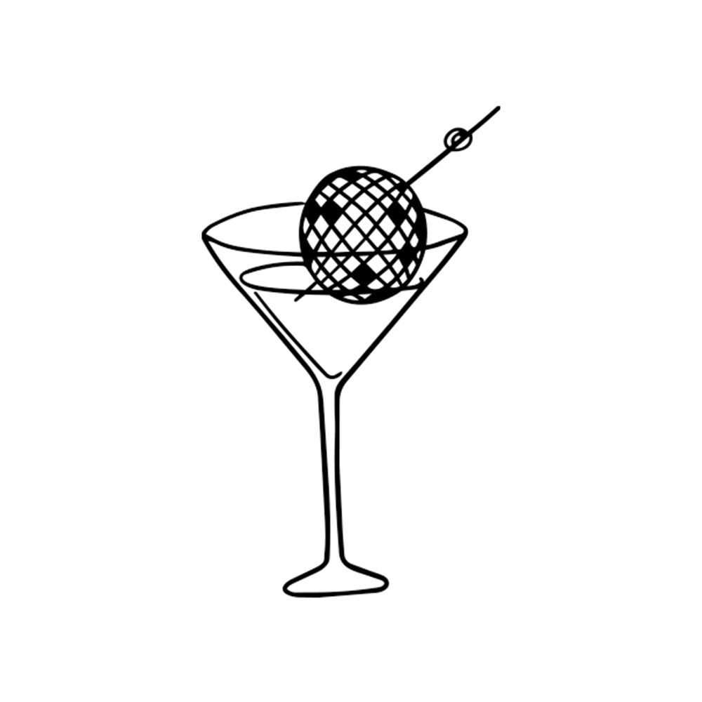 Disco Tini 2 x 2 in