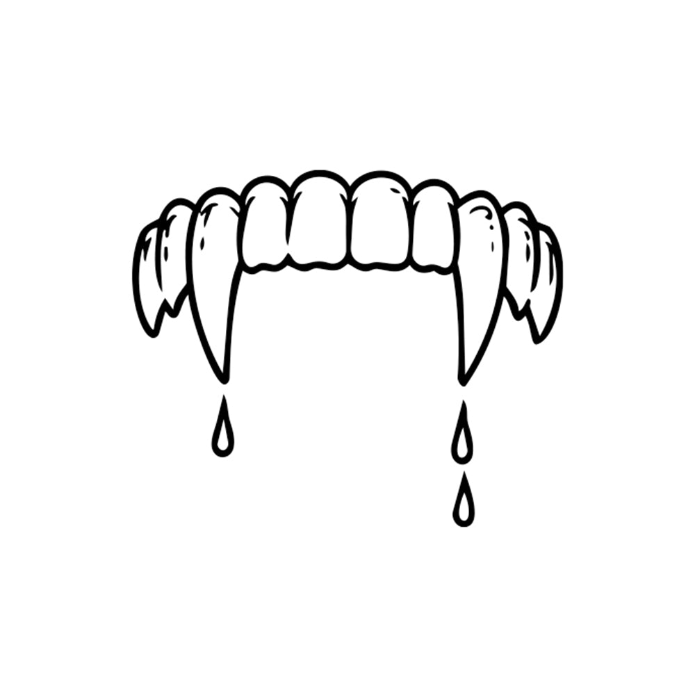 Vampire Bite 2 x 2 in