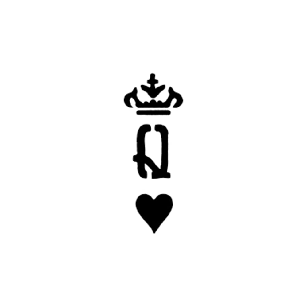 Crowned Queen 1 x 1 in