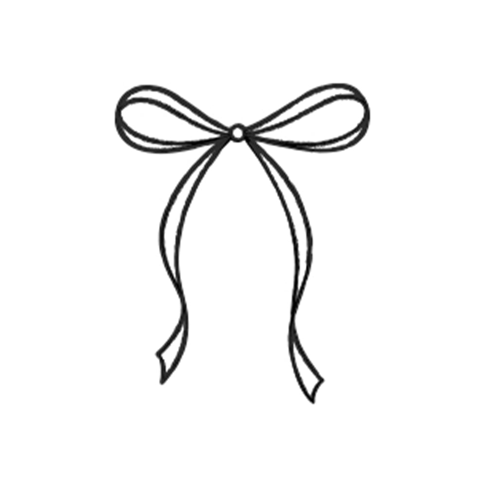 Hollow Bow 1 x 1 in