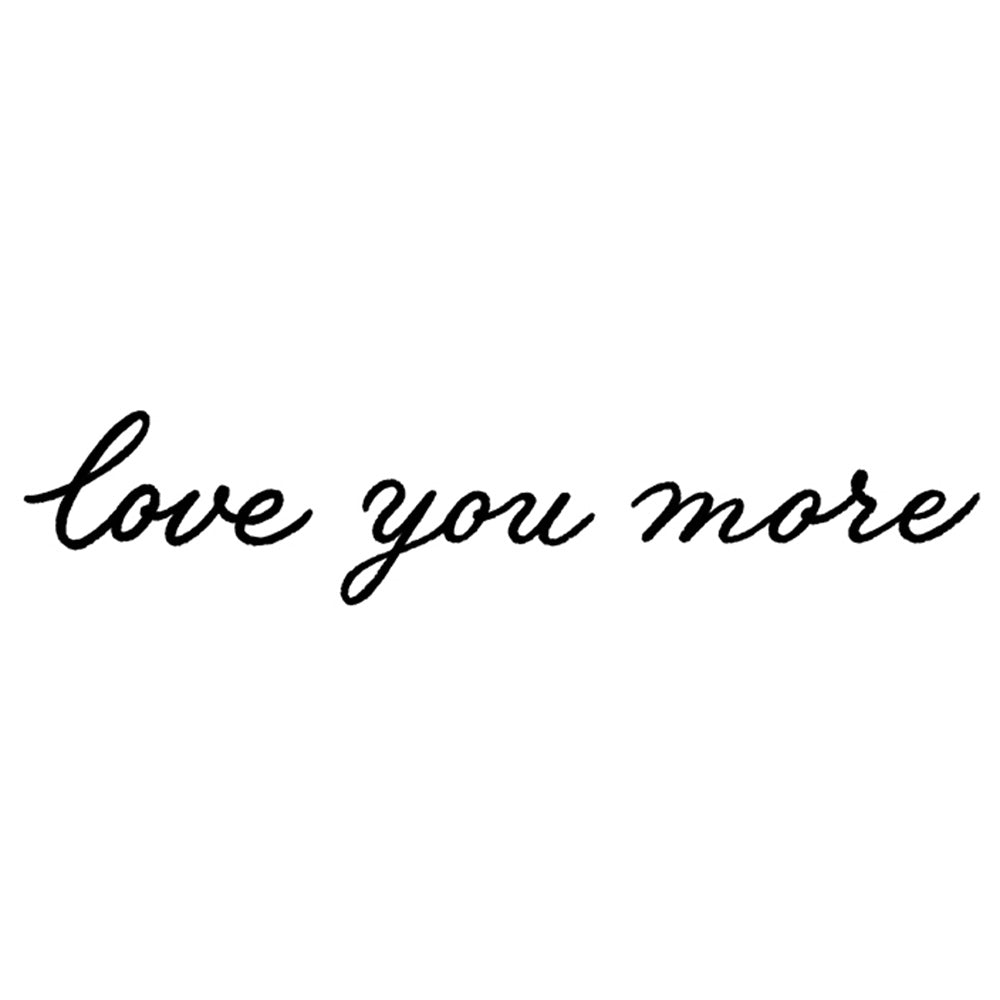 Love You, Mean It 3 x 1.5 in