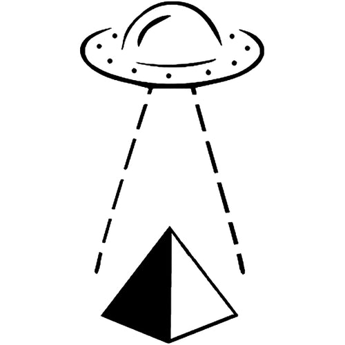 Beam Me Up 3 x 3 in