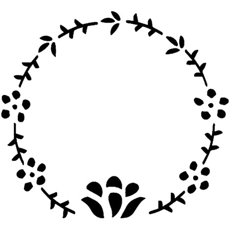 Blooming Wreath 2 x 2 in