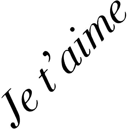 Amour 2 x 2 in