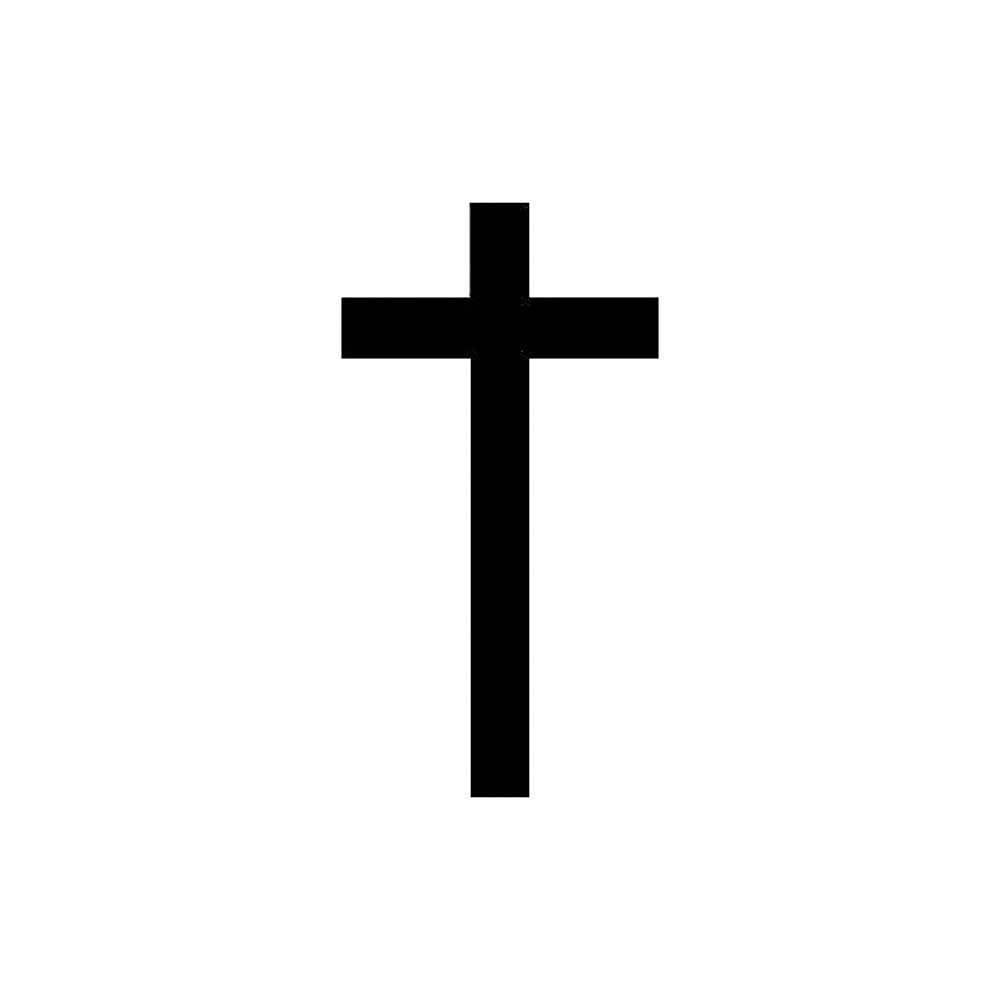 Simple Cross 2 x 2 in