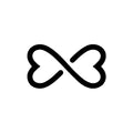Infinite Love 2 x 2 in