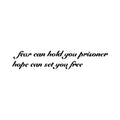 Free Fear 5 x 2 in