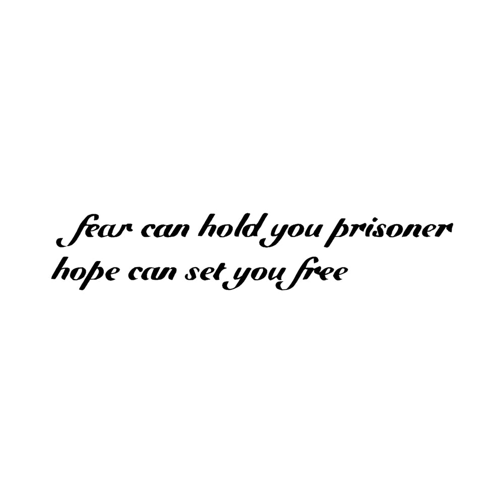 Free Fear 5 x 2 in