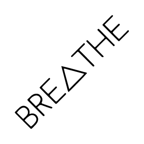 Breathe 3 x 3 in