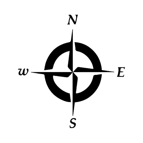 Compass Rose 3 x 3 in