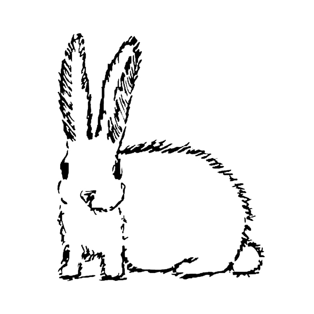 Lucky Rabbit 3 x 3 in