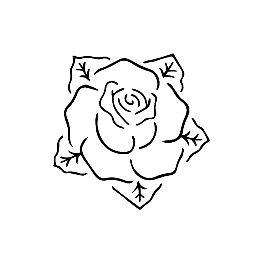 Tea Rose 2 x 2 in