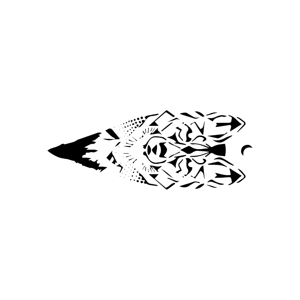 Canis Lupus 5 x 2 in