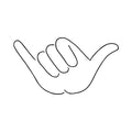 Shaka 3 x 3 in