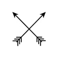 Saxon 1 x 1 in