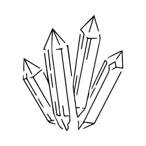 Crystaline 3 x 3 in