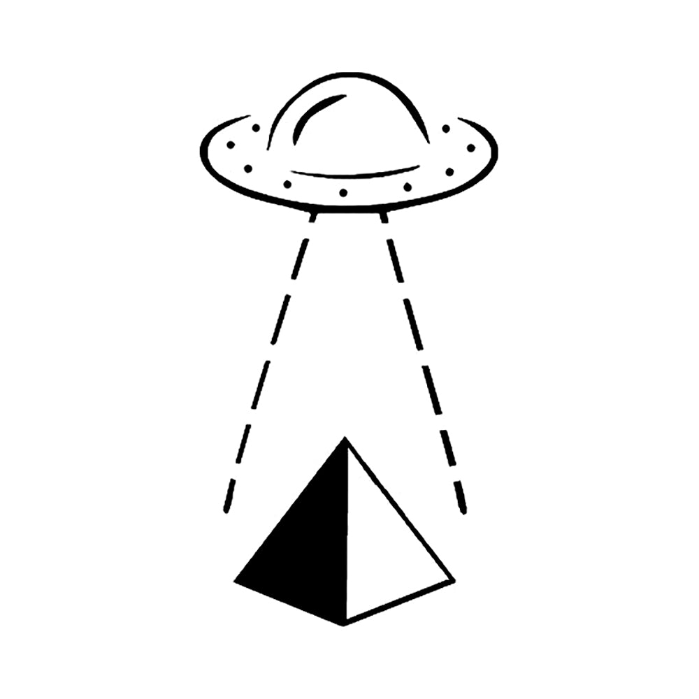 Beam Me Up 3 x 3 in
