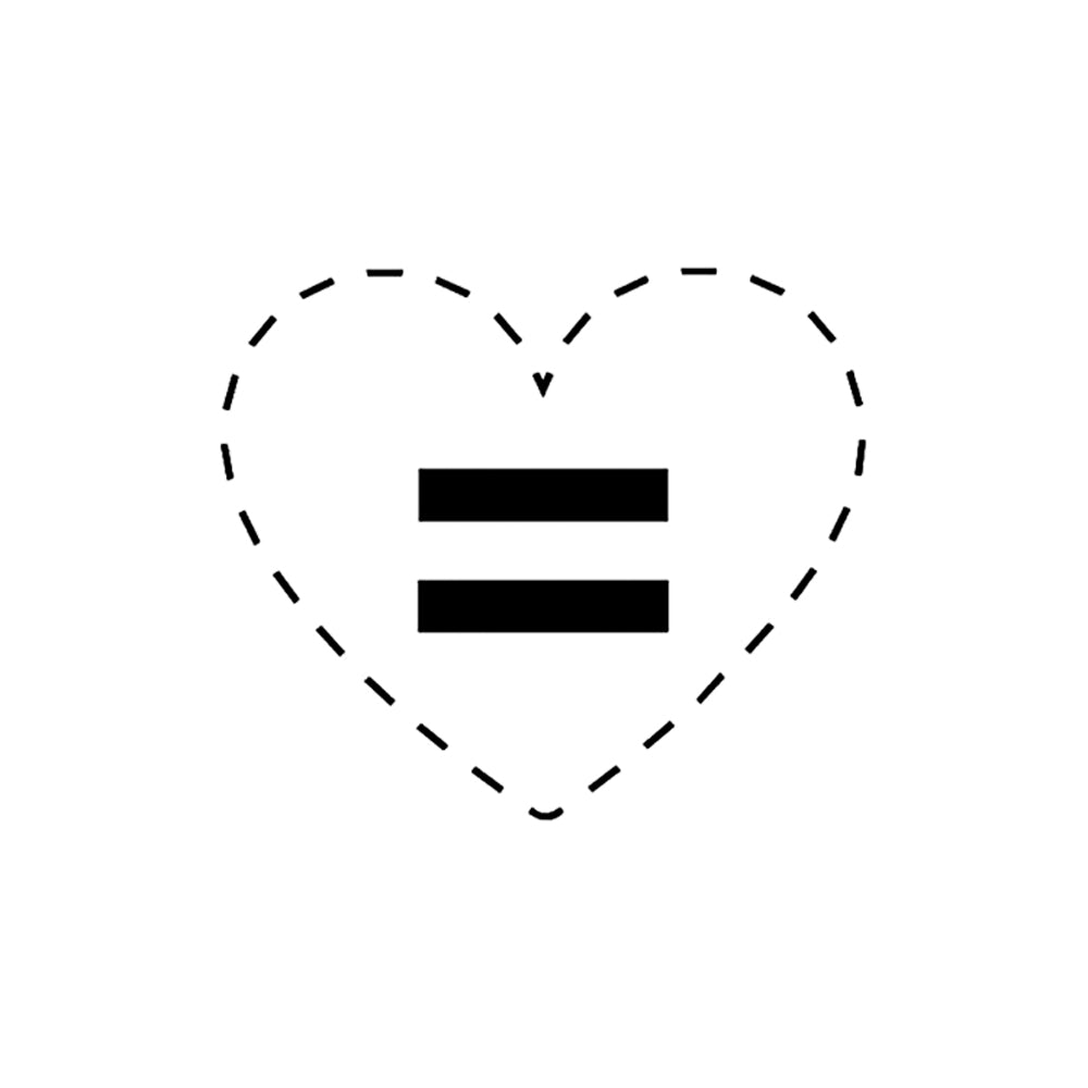 Equal Love 2 x 2 in