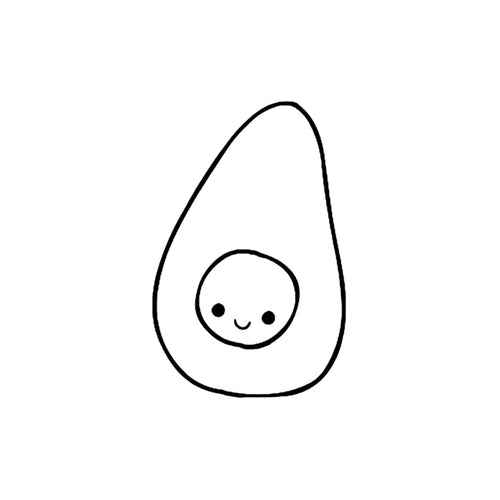 Cute Half 2 x 2 in