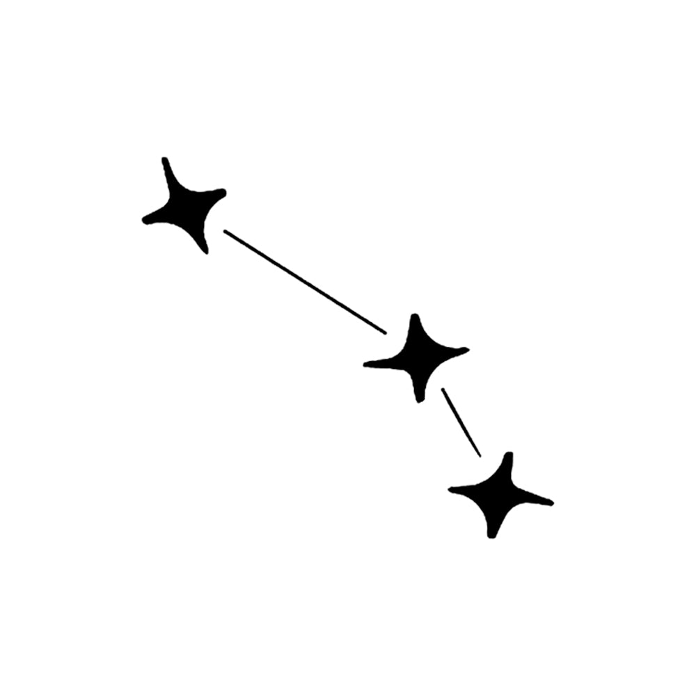 Falling Stars 2 x 2 in
