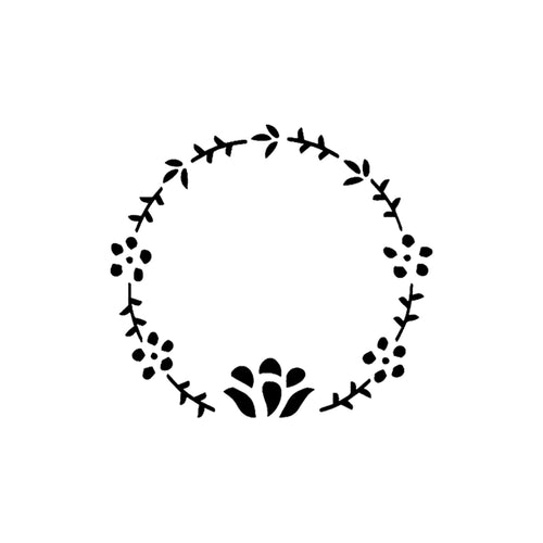 Blooming Wreath 2 x 2 in