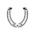 Lucky Horseshoe 2 x 2 in