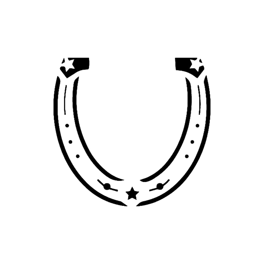 Lucky Horseshoe 2 x 2 in
